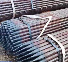 衢州超前小导管预埋钢管出尖打孔焊倒刺无缝焊管厂